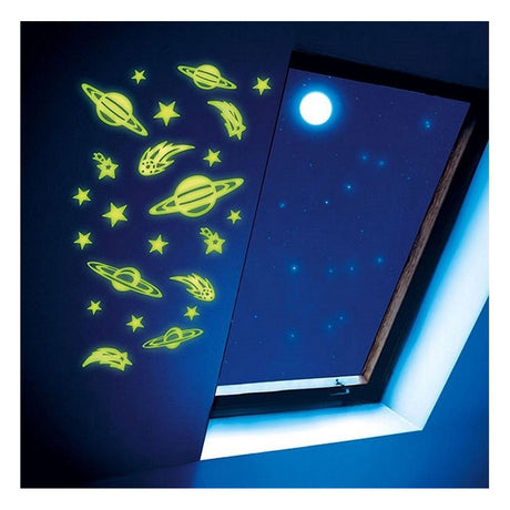 TOI-TOYS GLOW i zabawny blask w ciemnej kosmicznej podróży