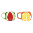 Kubek owocowy melon lub pomarańcza 8,5cm