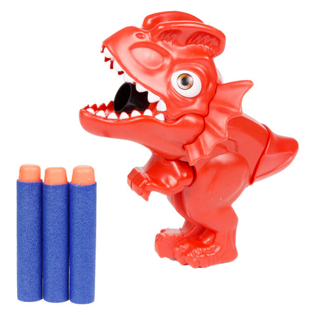 Mini pistolet dinozaurów ze strzałkami Toi-toys World of Dinozaury, 4 szt.