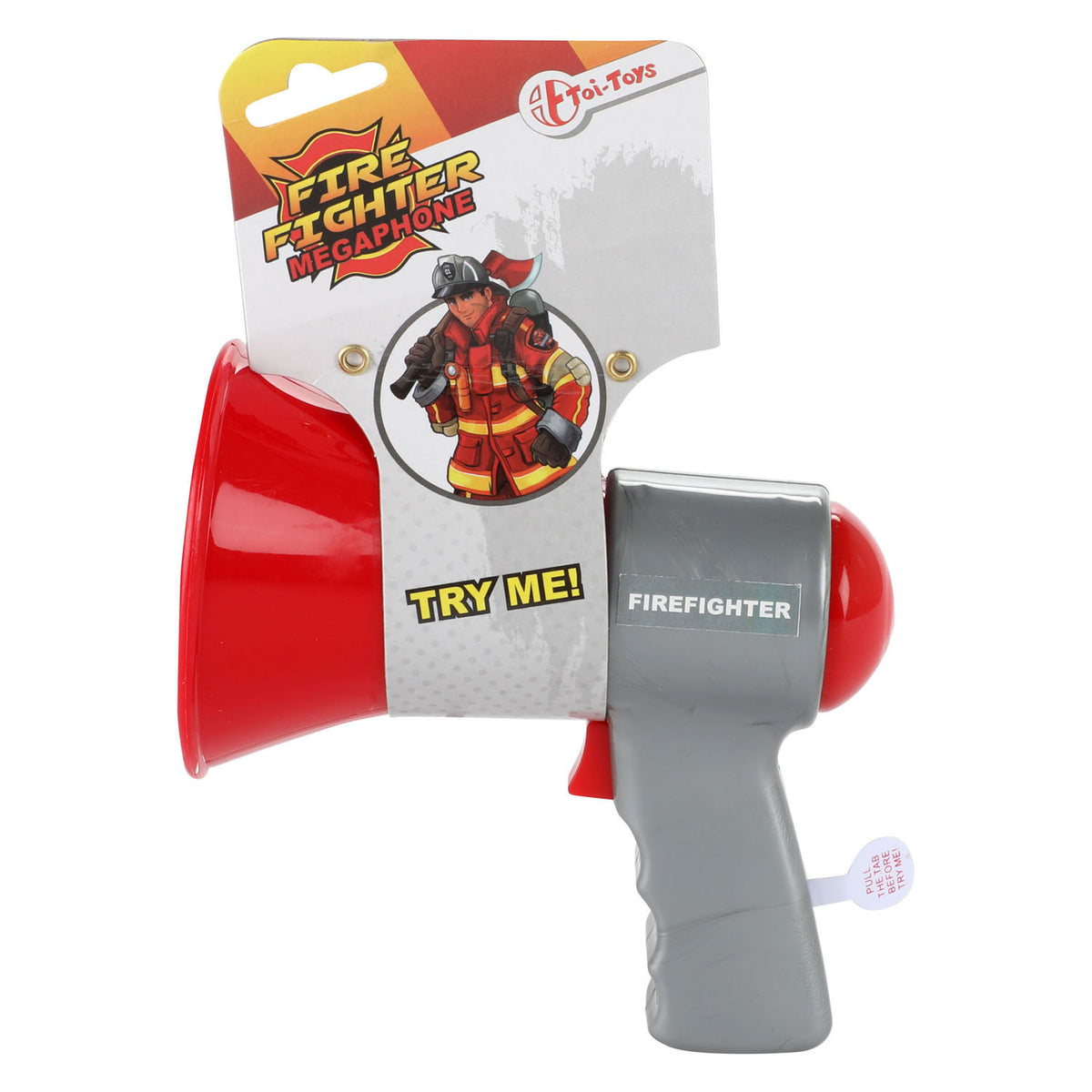 TOI-TOYS MEGAPHONE FIRE BRIGADE