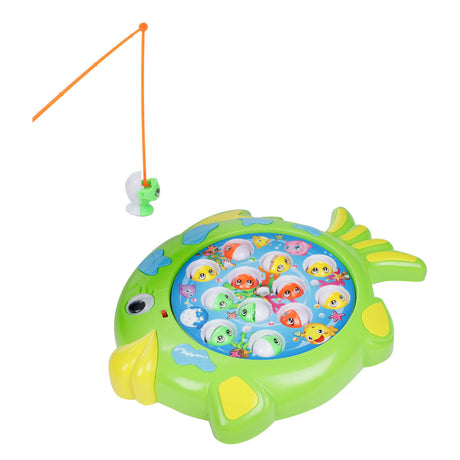 Gramofon do gier wędkarskich Toi-toys łapie ryby za pomocą dźwięku