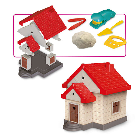 Zestaw do budowania domu z piasku dla dzieci, różne wersje