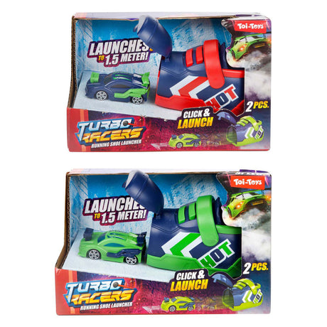 Turbosamochód wyścigowy Toy-toys z miotaczem butów