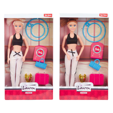 Gimnastyka dla lalek Lauren Fashion z akcesoriami