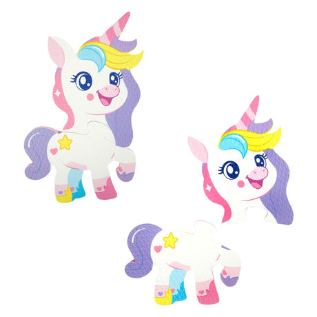 Toi-toys Little Stars puzzle podłogowe z pianki jednorożec, 36 elementów.
