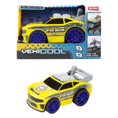 Toi-zabawki Vehicool samochód wyścigowy „Rock Racer” ze światłem i dźwiękiem