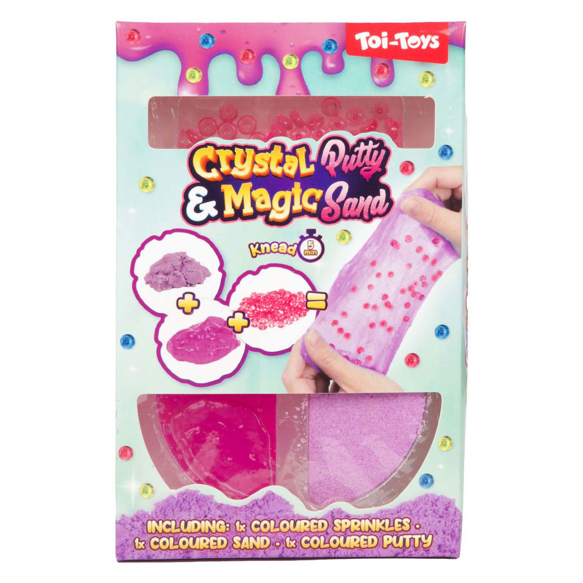 Zestaw 3 mieszanek szpachlowych Toi-toys, różne rodzaje