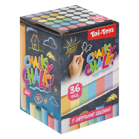 Kreda tablicowa Toi-toys, 36 szt.