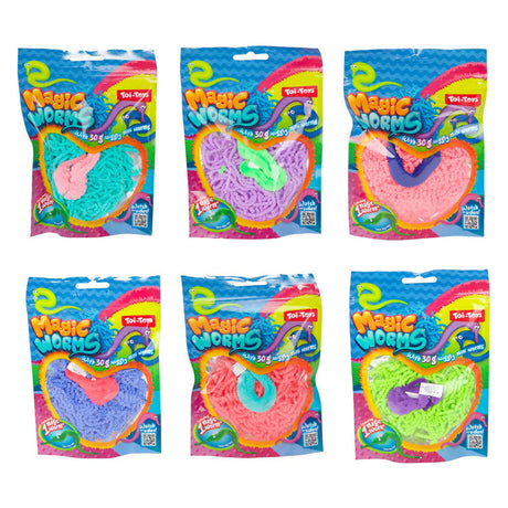 Toi-zabawki magiczne robaki z dużym magicznym robakiem - 30gr.