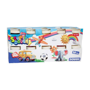 Toi-toys sculptidough kleiset - 10x140gr.