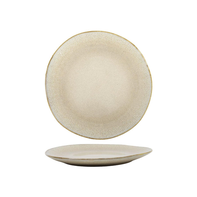 Talerz śniadaniowy sahara beżowy, pudełko 6 ø22cm