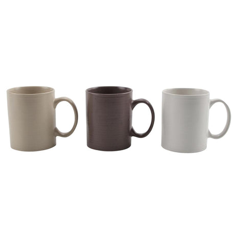 Kubek do kawy Imperial Kitchen ã˜8,2x9,8cm odcień ziemi, 320ml, pudełko 6 sztuk