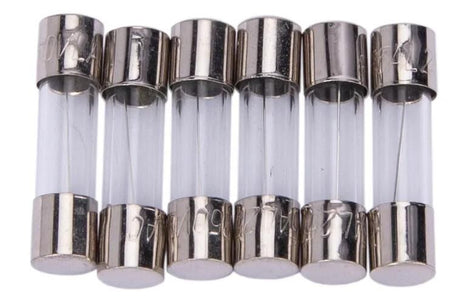 Bezpieczniki szklane Dresselhaus 5x20mm do radia samochodowego 5a 6 szt
