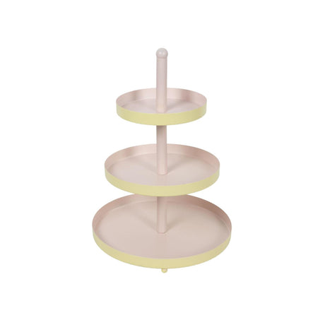 Etagere metalowa 3-warstwowa ø25xh35cm