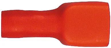 Wtyk bananowy Hella fl.st.huels.0.5-1.0 p.inh.50szt czerwony isol