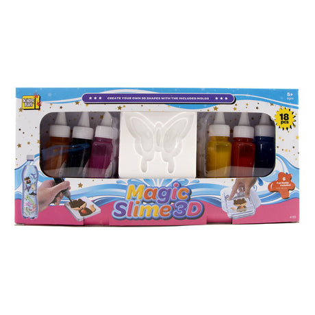 Zestaw Magic Slime 3d, 18-częściowy