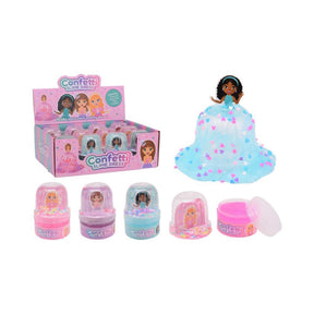 Brokatowa sukienka Johntoy John Toy, figurka slime, 7x7x10cm