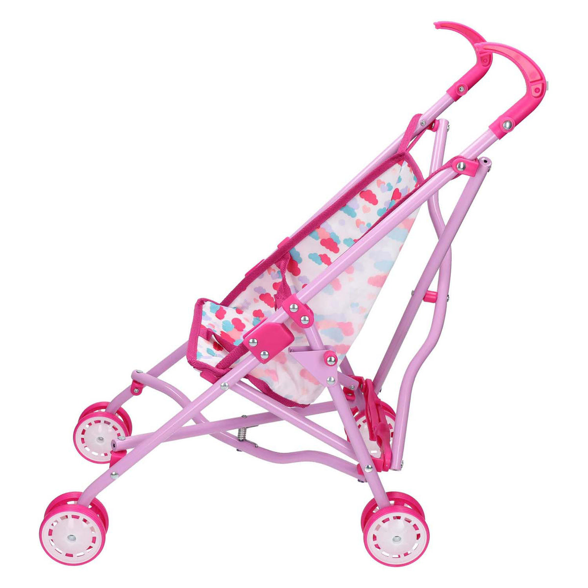 Jono Toys lalka buggy chmurki - różowa