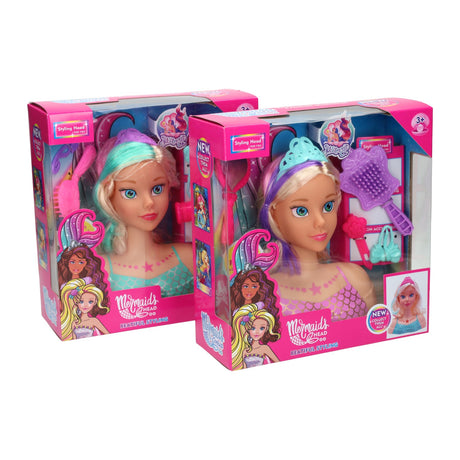 Lalka syrenka Jono Toys - 7 sztuk.