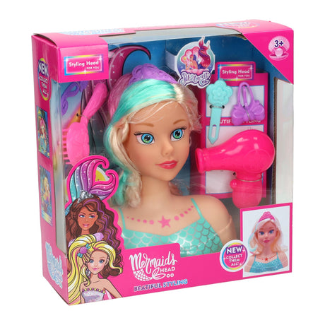 Lalka syrenka Jono Toys - 7 sztuk.