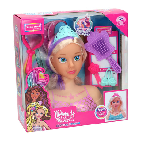 Lalka syrenka Jono Toys - 7 sztuk.