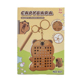 Jono toys capibara magneetbordje aan sleutelhanger