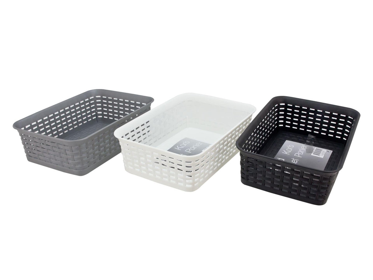 Kosz dzienny Svenska plastikowy 20x14x6cm niebieski
