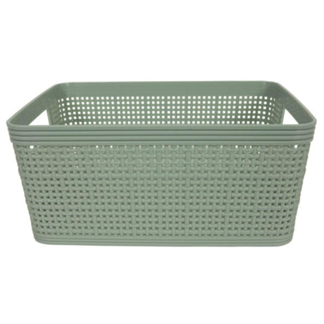 Kosz dzienny Svenska 4,5l 24,5x16x10cm tkany plastik