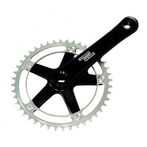 Mechanizm korbowy Sturmey Archer fct 62 64 pojedyncze zestawy korbowe 44 z. 170mm czarny