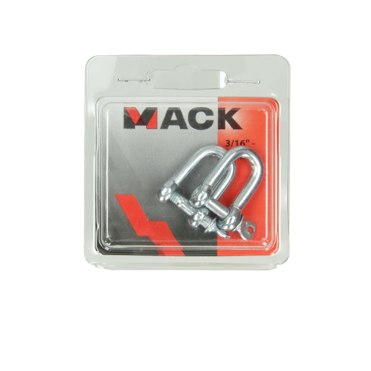Mack 1006830 - 2 fazy, ocynkowane, proste, bl 3 16 cali - 5 mm | 5 sztuk