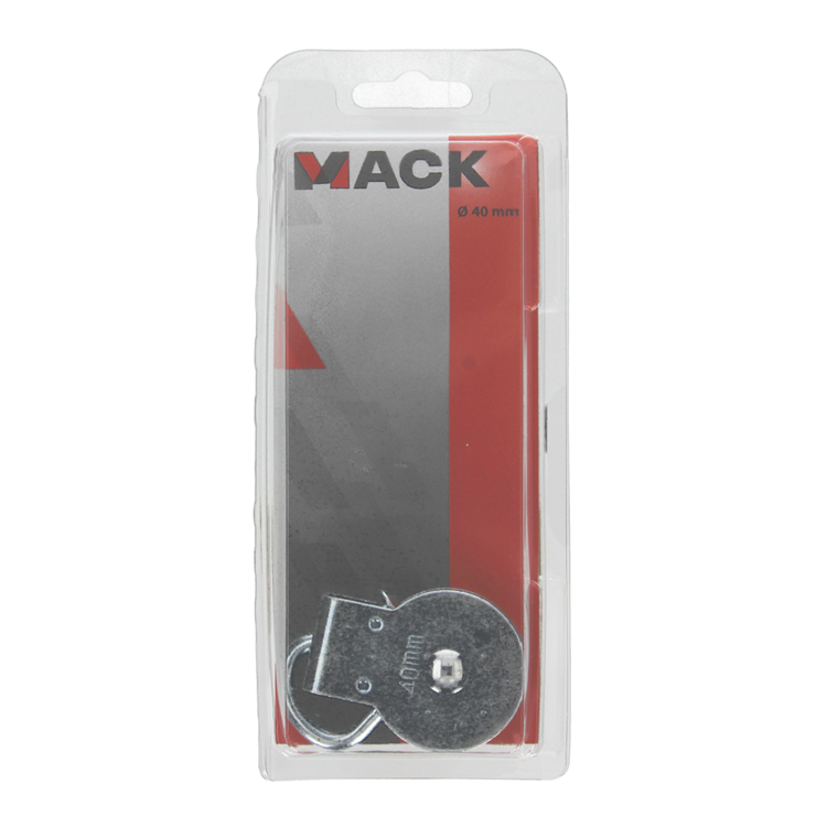 Mack 1006910 - 1 koło pasowe + hak 40mm | 5 sztuk