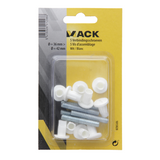 Mack 1015828 - 5 śrub łączących, białe 34–44 mm | 10 sztuk