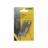 Mack 1013561 - 2 szuflady meblowe niklowane a 70 - b 11,5 mm | 10 sztuk