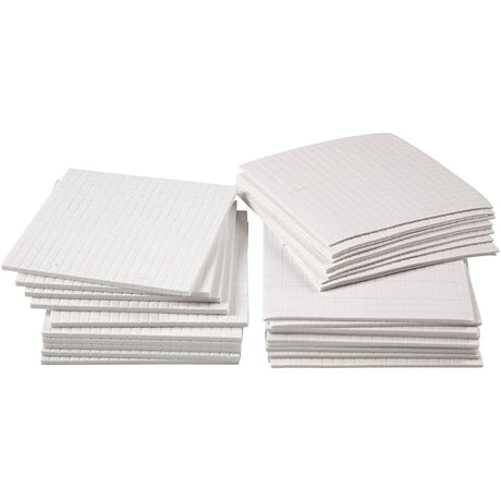 Https: www.cchobby.nl Podkładki-piankowe 3D-rozmiar-5x5-mm-grubość-1-2-3-mm-30x400-sztuka-1-pudełko