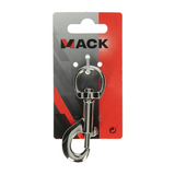 Mack 1008476 - 1 karabińczyk 16 x 89mm niklowany | 10 sztuk