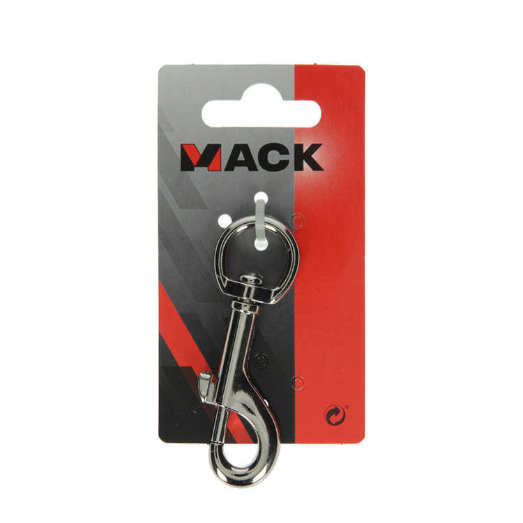 Mack 1008479 - 1 karabińczyk 20 x 80 mm niklowany | 10 sztuk