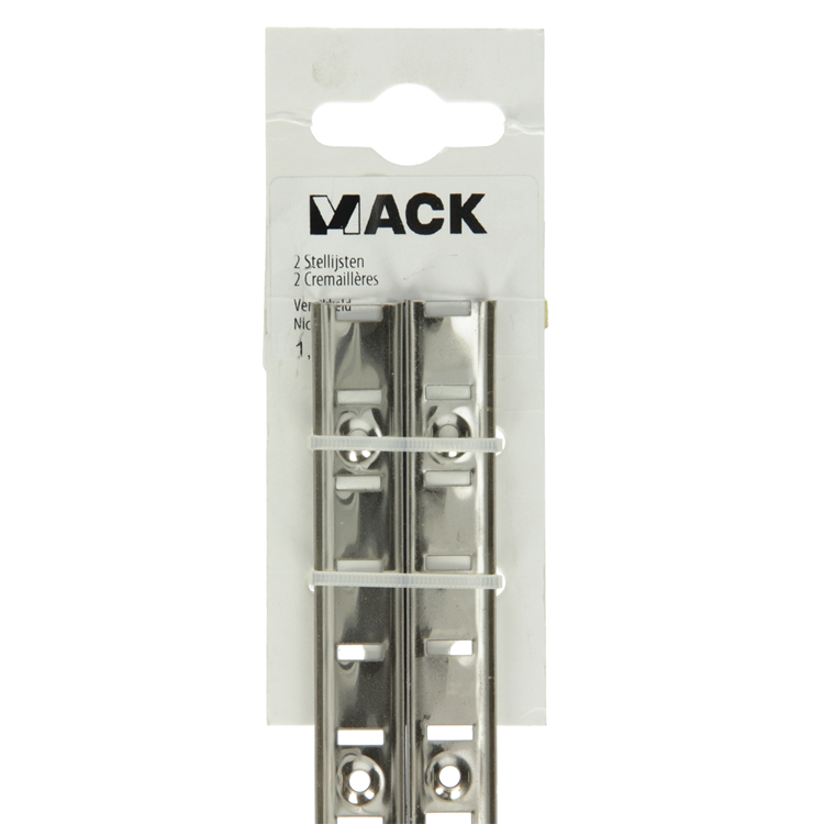 Mack 1014461 - 2 niklowane ramki regulacyjne 1,5 m | 5 sztuk