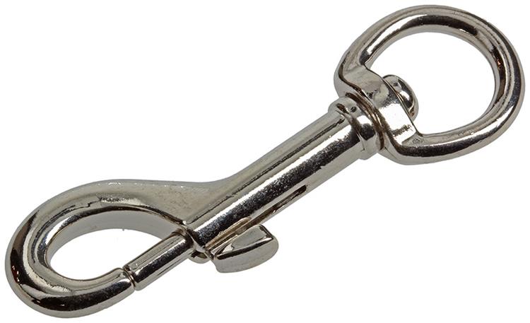 Mack 1008479 - 1 karabińczyk 20 x 80 mm niklowany | 10 sztuk