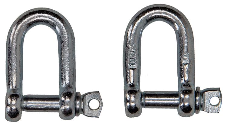 Mack 1008491 - 2 szczęki proste 6mm ocynkowane | 10 sztuk