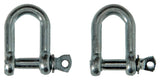Mack 1008521 - 2 szczęki proste 5mm ocynkowane | 10 sztuk