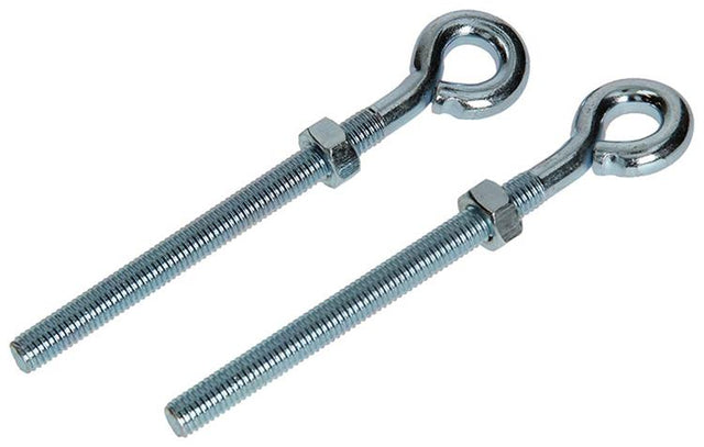 Mack 1008552 - 2 śruby oczkowe + nakrętka m8 x 100mm ocynkowane | 10 sztuk