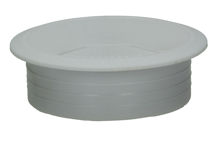 Mack 1014494 - 1 pot for cable entry white ø 60 mm | 10 sztuk