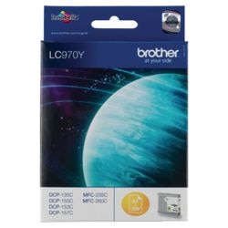 Wkład atramentowy Brother LC970Y żółty