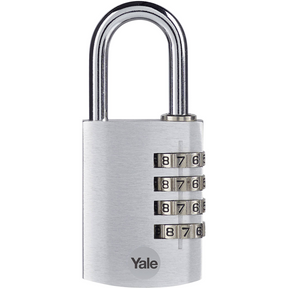 Yale 1065479 - kłódka 38mm aluminiowa srebrna std | 6 sztuk