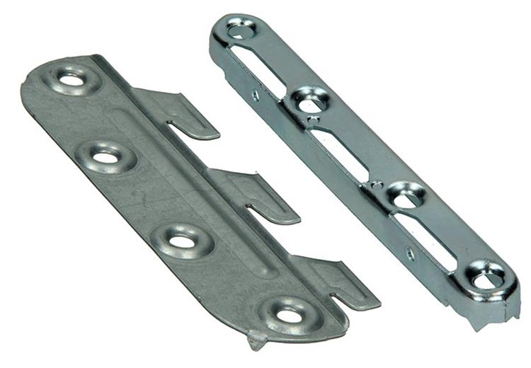 Mack 1013463 - zestaw 4 haczyków do łóżeczka, puste 135mm | 5 sztuk