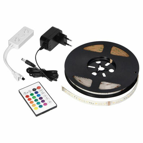 Orno tuya tape led ip65 rgbw 5m + wi-fi-slimme voeding
