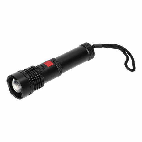 Orno hand zaklamp led cob 12w batterij 2200mah zoom