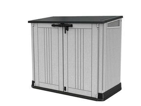 Keter tuinkistje-balkon midi grijs-zwart 132x71,5x113,5cm