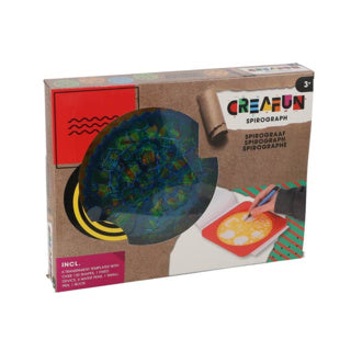 Creafun spirograph set 15 delig | 4 stuks