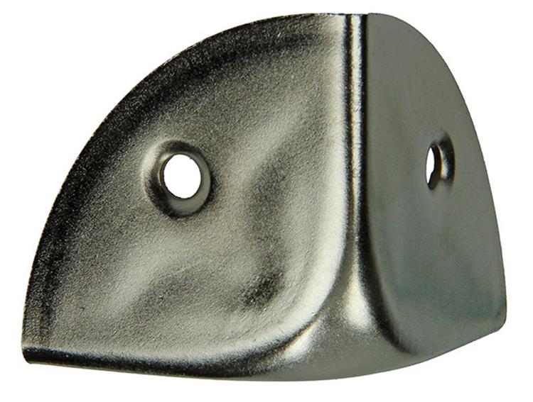 Mack 1013346 - 4 niklowane narożniki walizki 35 mm | 5 sztuk